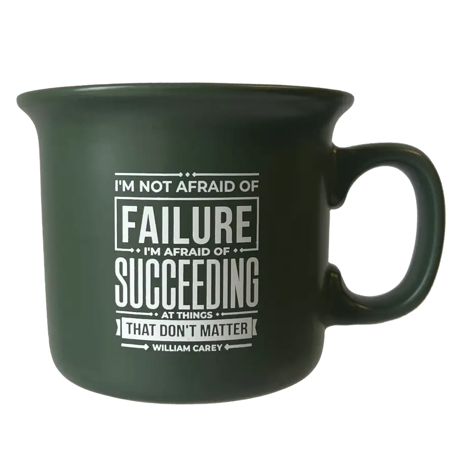 Not Afraid Of Failure Coffee Mug