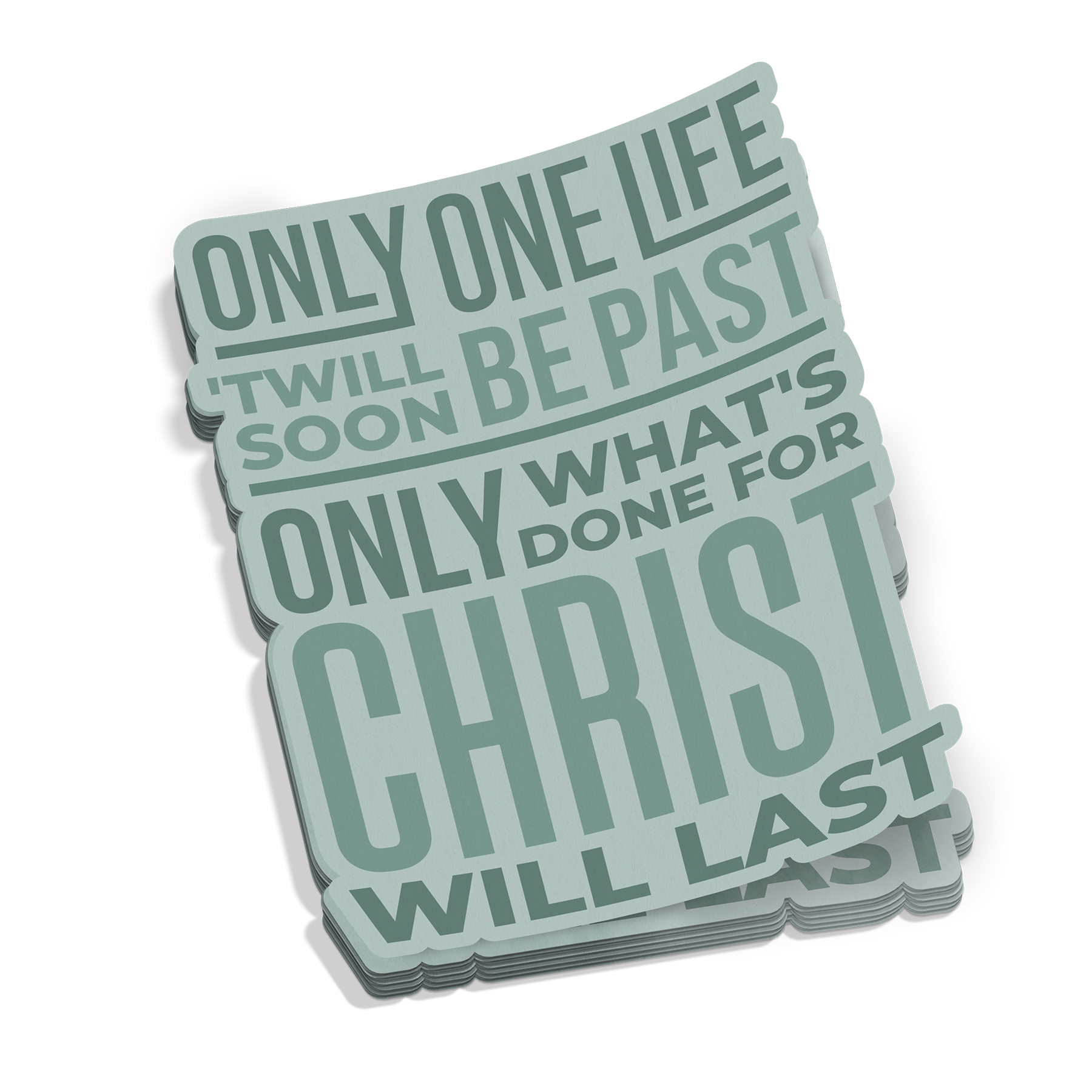 Only One Life Sticker