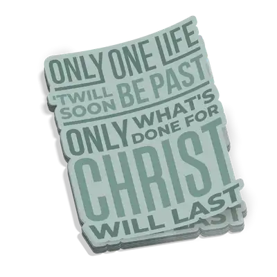 Only One Life Sticker