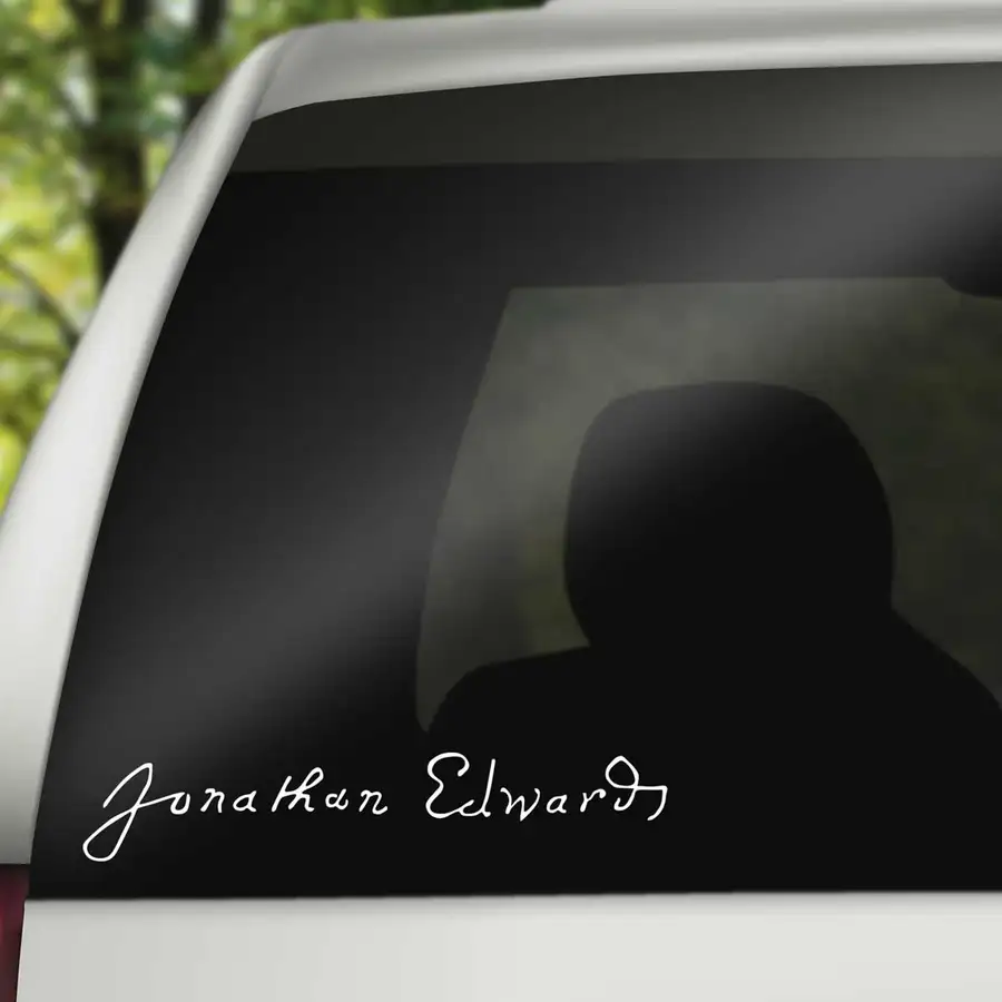 Jonathan Edwards Signature Vinyl Decal