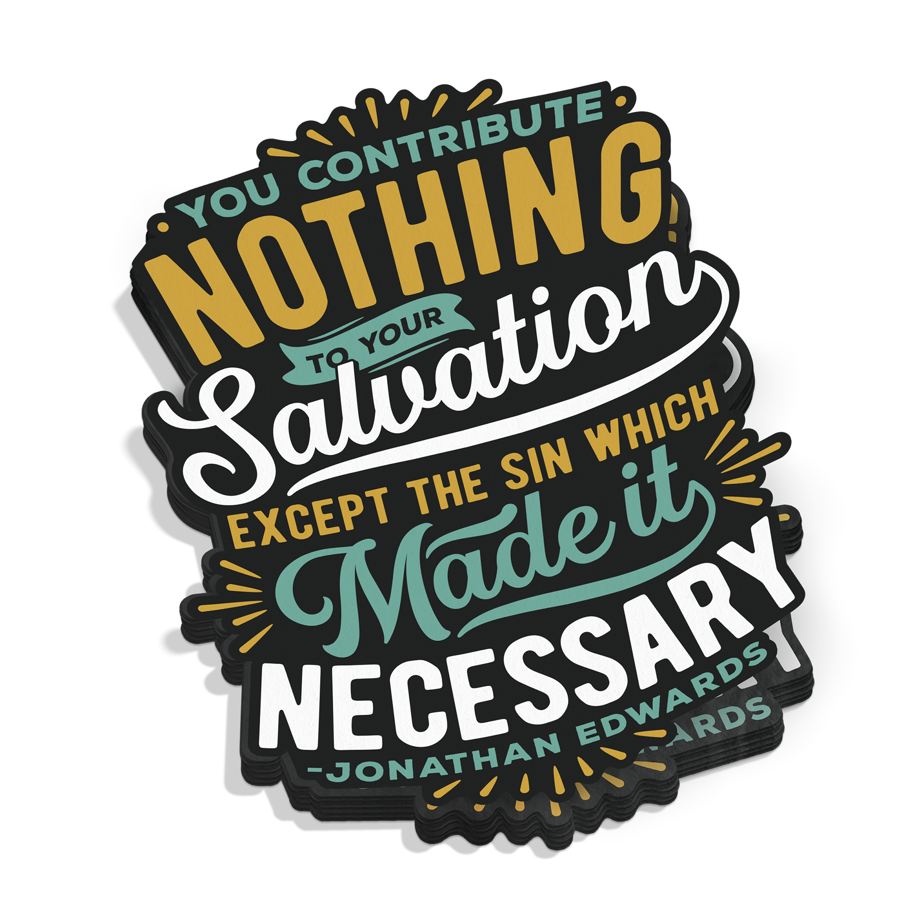 You Contribute Nothing Sticker