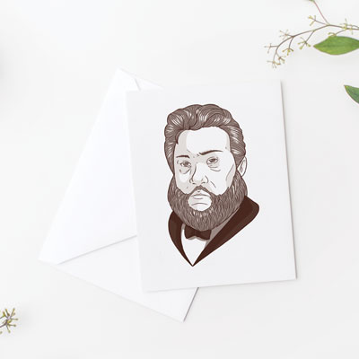 Charles Spurgeon Flat Card
