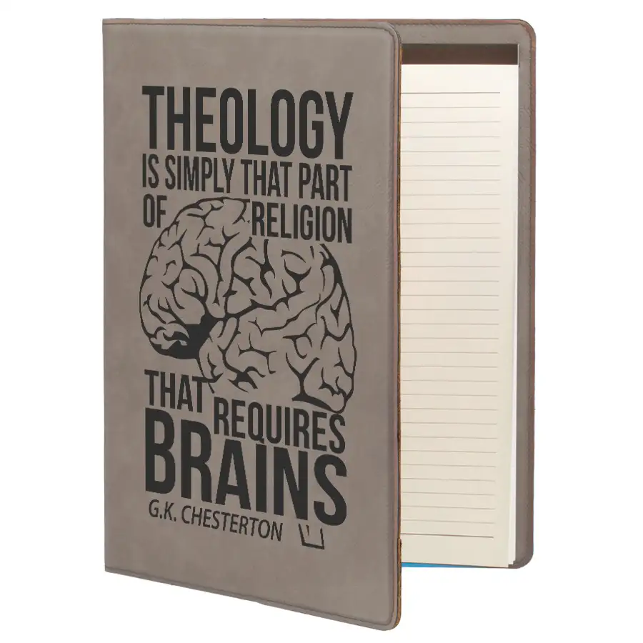 Theology Requires BrainsPortfolio Cover #2