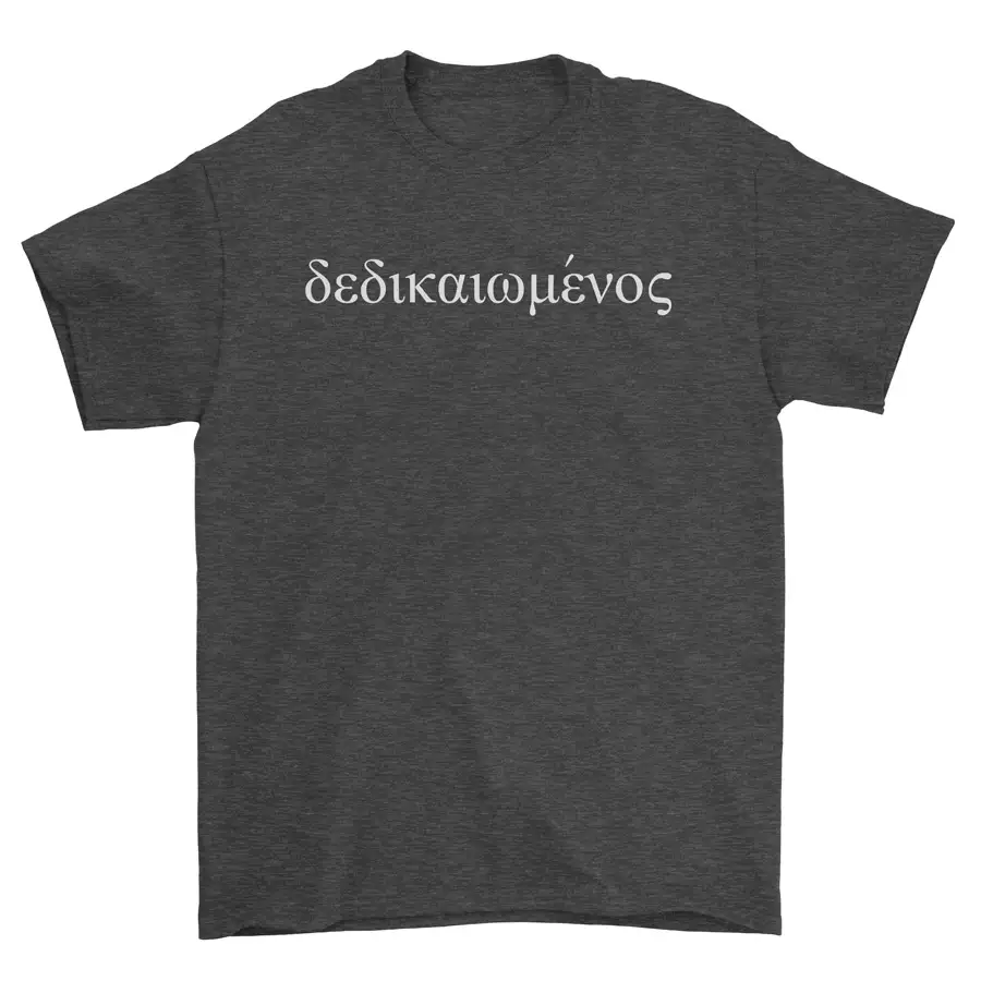 Justified (Greek) Standard Tee