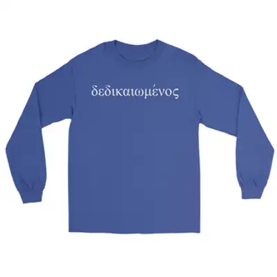 Justified (Greek) Long Sleeve Tee