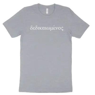 Justified (Greek) Tee