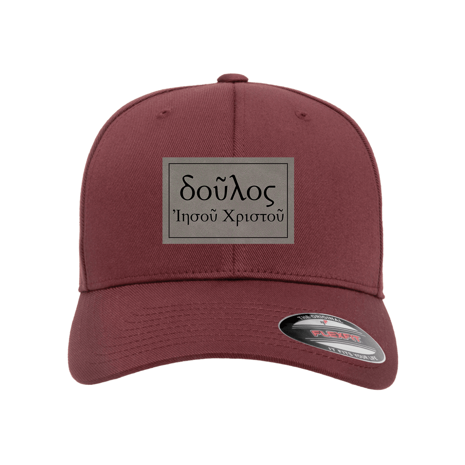 Slave of Christ Jesus (Greek) Patch Hat