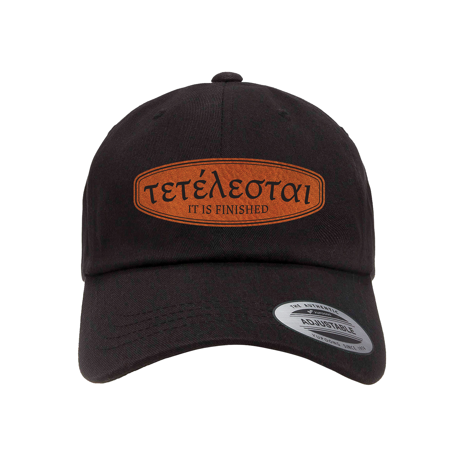 Tetelestai (Greek) Patch Dad Hat