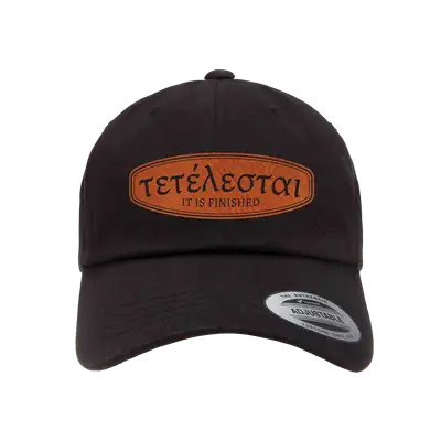 Tetelestai (Greek) Patch Dad Hat