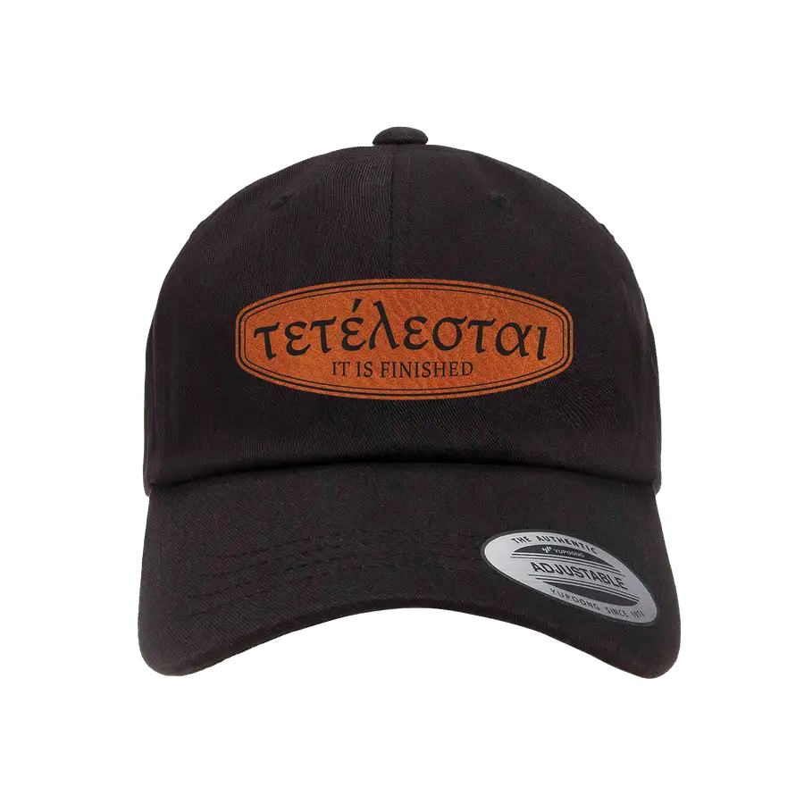 Tetelestai (Greek) Patch Dad Hat