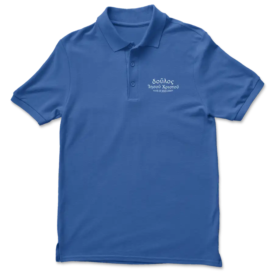 Slave of Christ Jesus (Greek) Polo