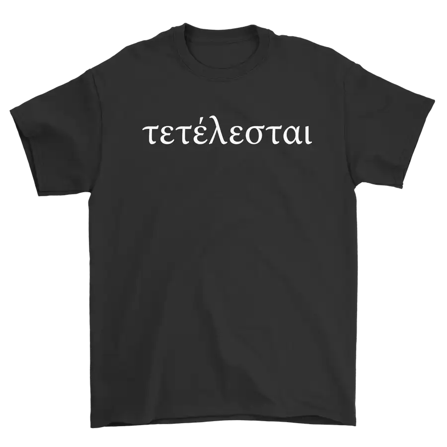 Tetelestai (Greek) Standard Tee