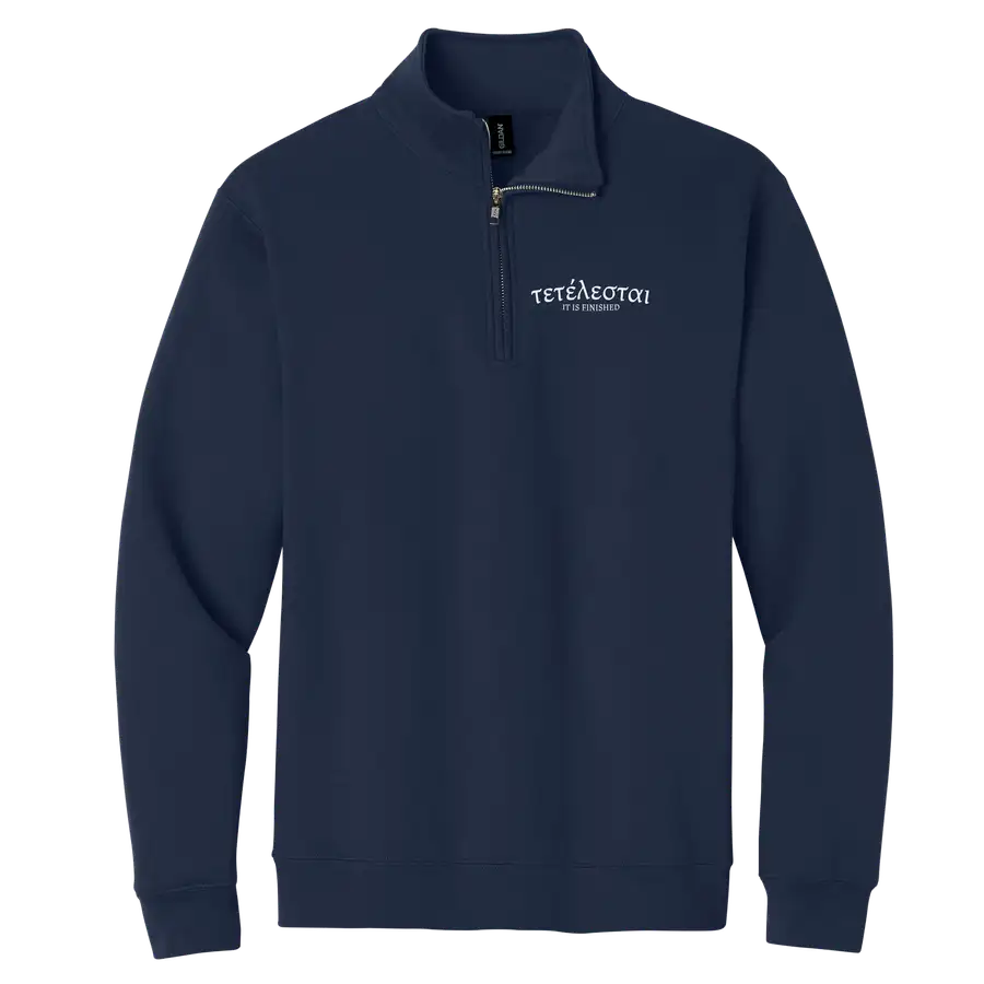 Tetelestai (Greek) Quarter Zip