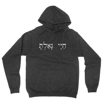 You Have Redeemed My Life (Hebrew) Hoodie