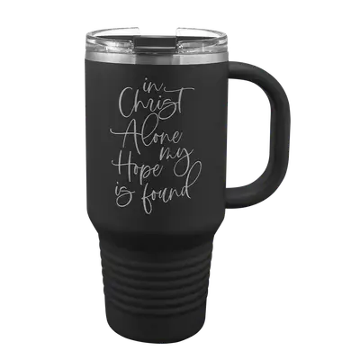 In Christ Alone 32 oz Insulated Travel Tumbler