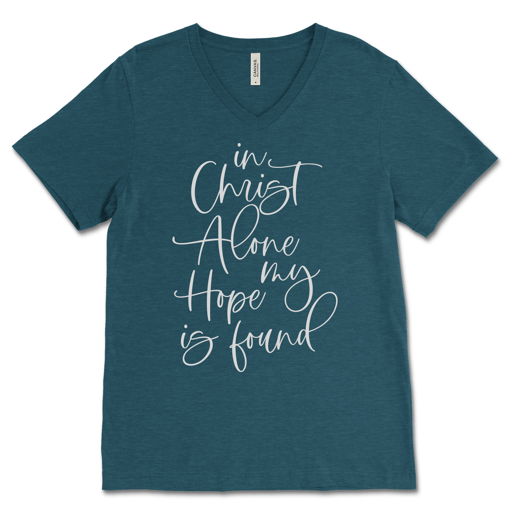 In Christ Alone V‐Neck Tee