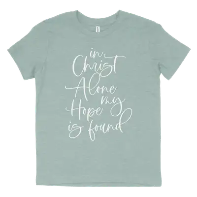 In Christ Alone Youth Tee