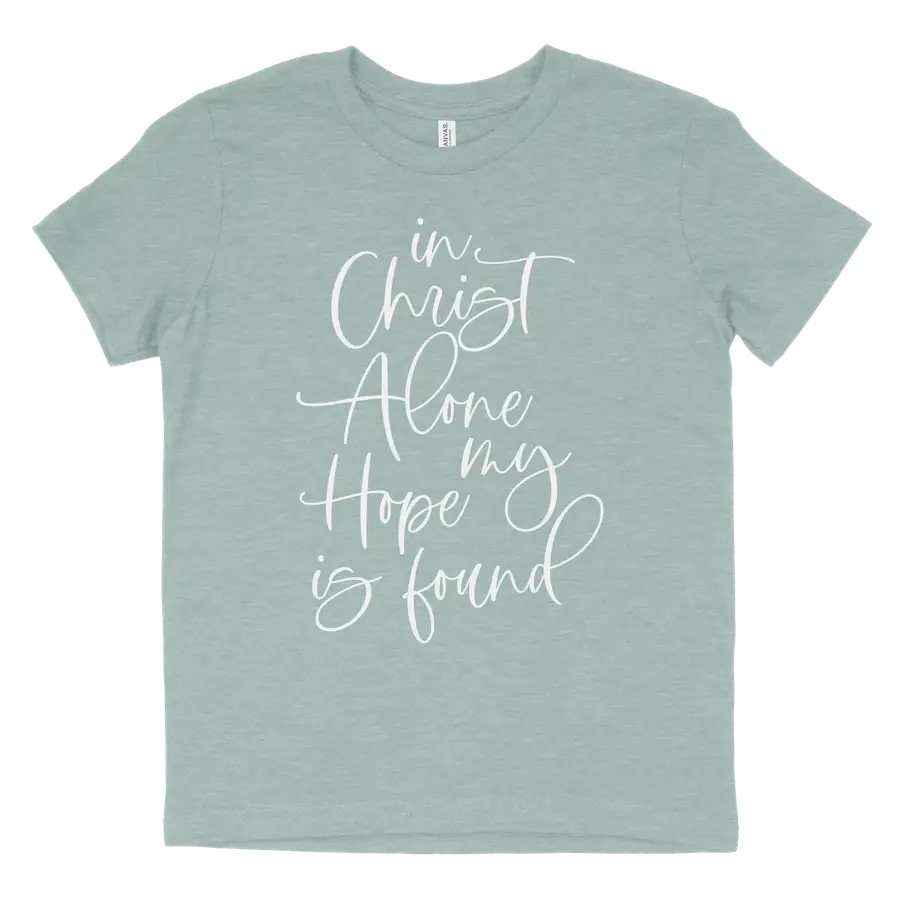 In Christ Alone Youth Tee