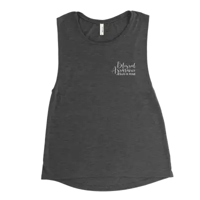 Blessed Assurance Left Chest Muscle Tank