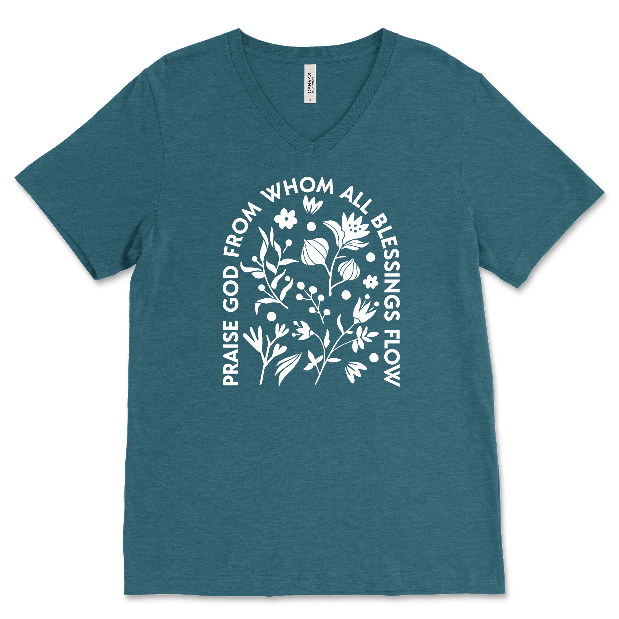 Praise From Whom V‐Neck Tee