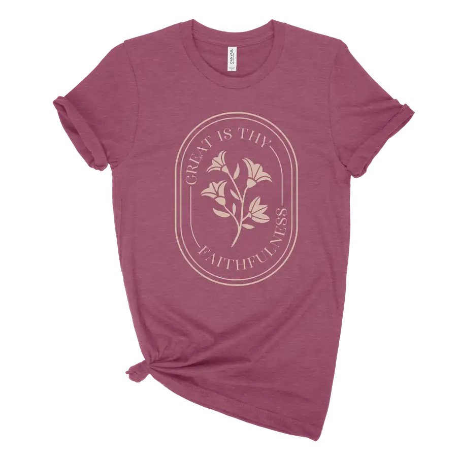 Great Is Thy Faithfulness Unisex Tee