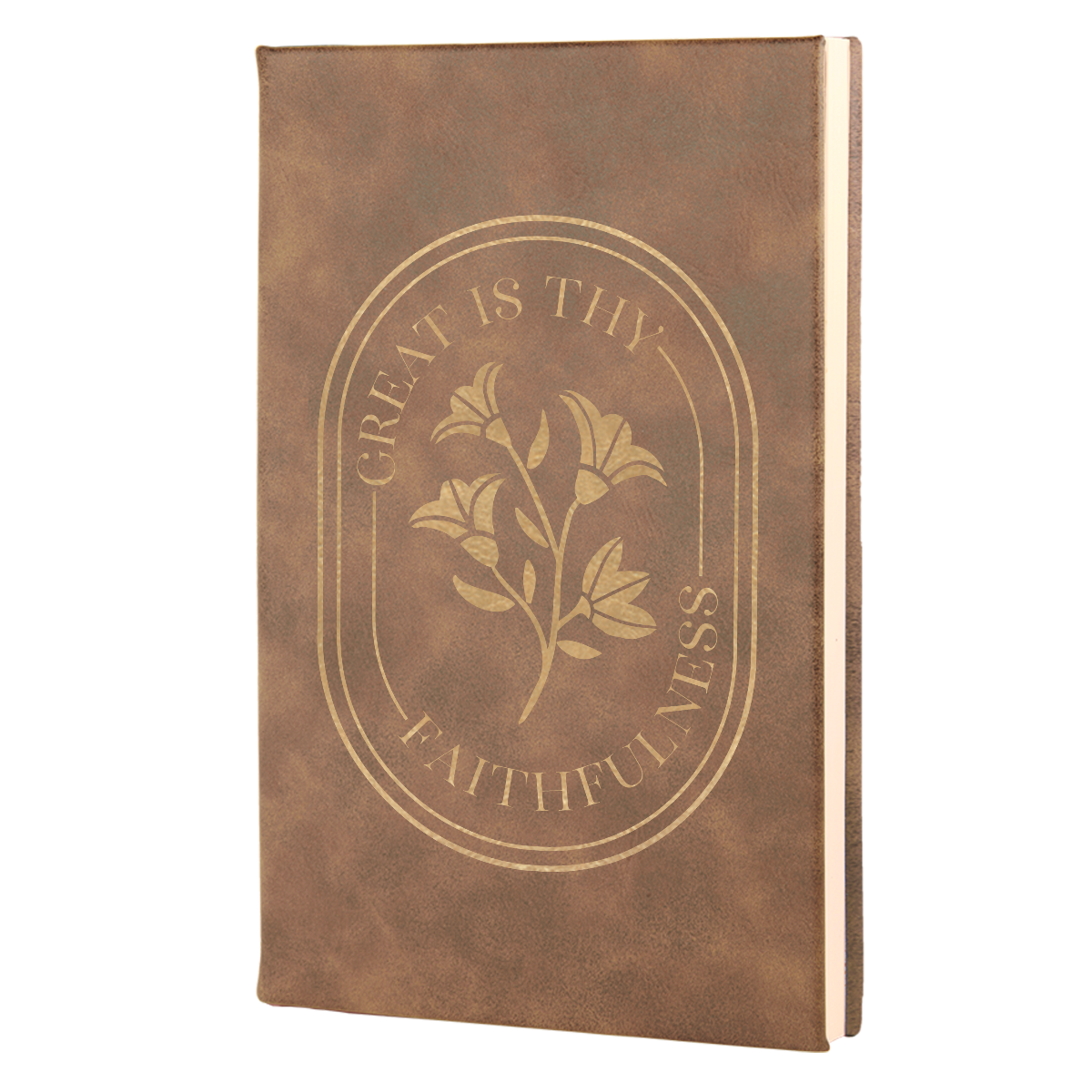Great Is Thy Faithfulness Leatherette Hardcover Journal