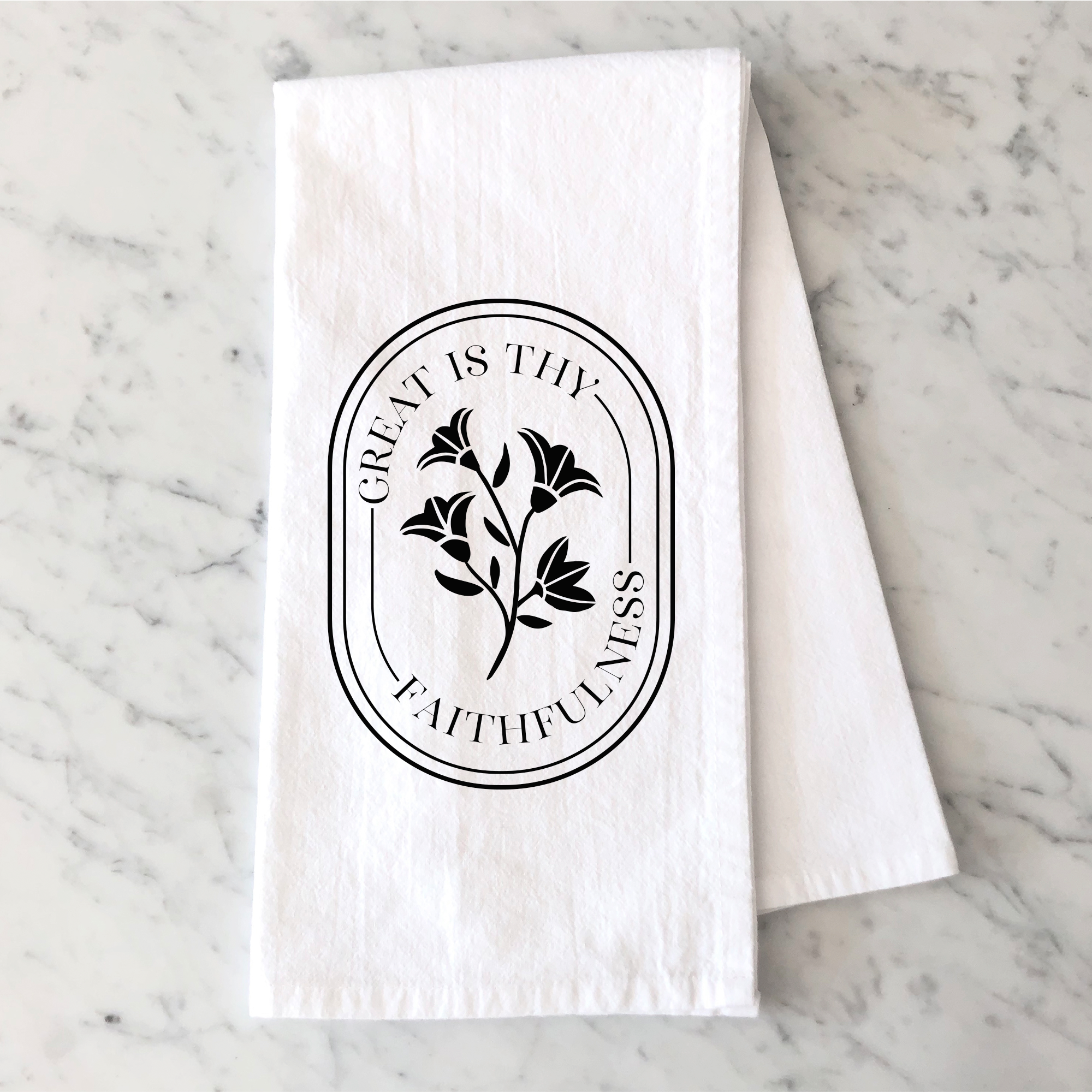 Great Is Thy Faithfulness Tea Towel