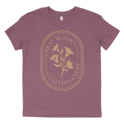 Great Is Thy Faithfulness Youth Tee