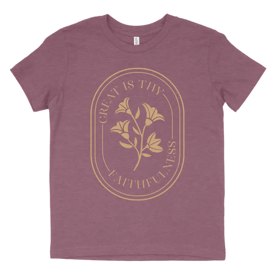 Great Is Thy Faithfulness Youth Tee