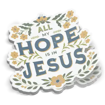 Hope In Jesus Sticker