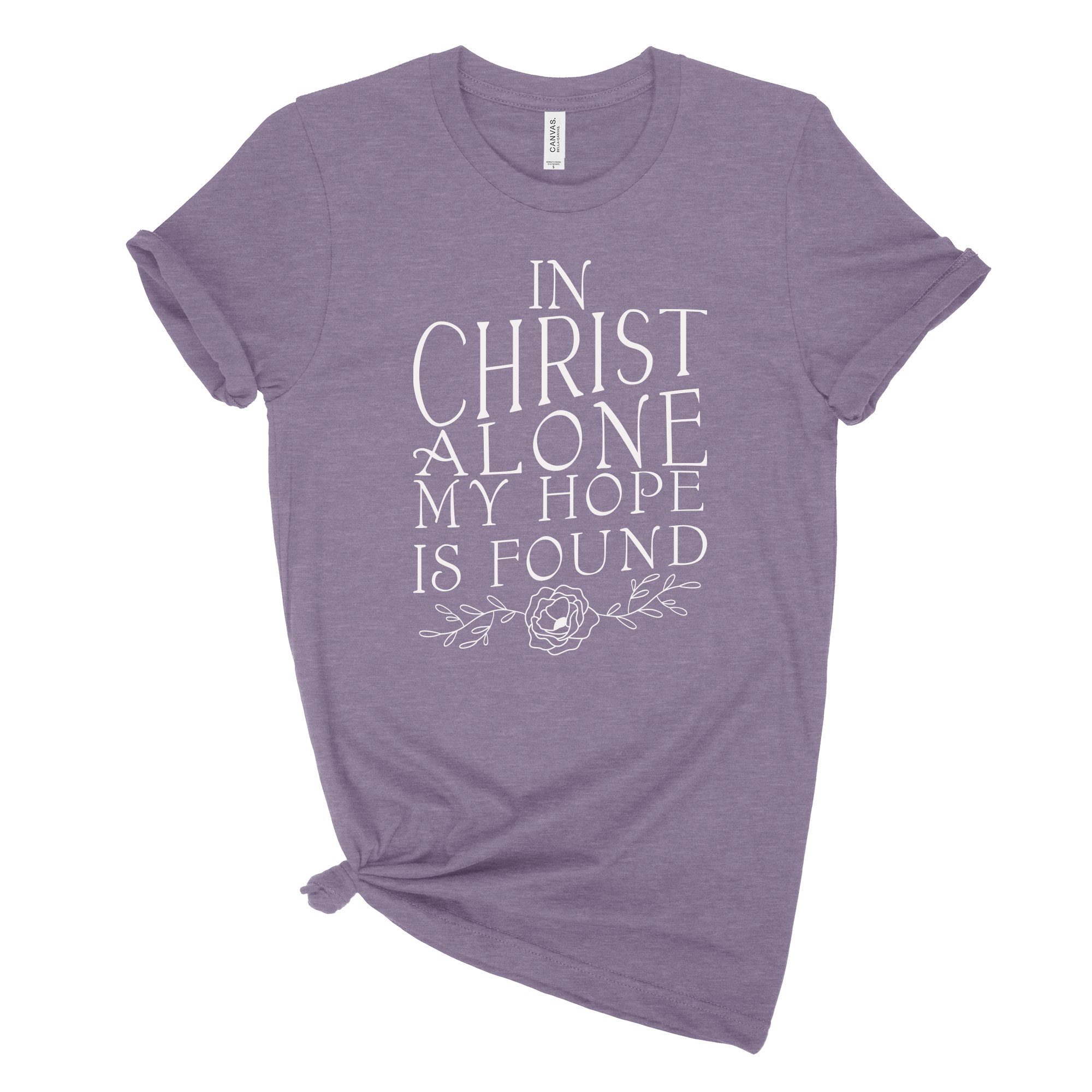 Christ Alone My Hope Is Found Unisex Tee