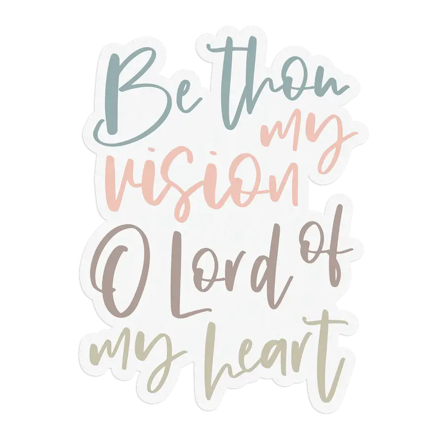 Be Thou My Vision Sticker #2