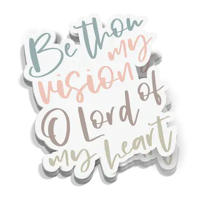 Be Thou My Vision Sticker