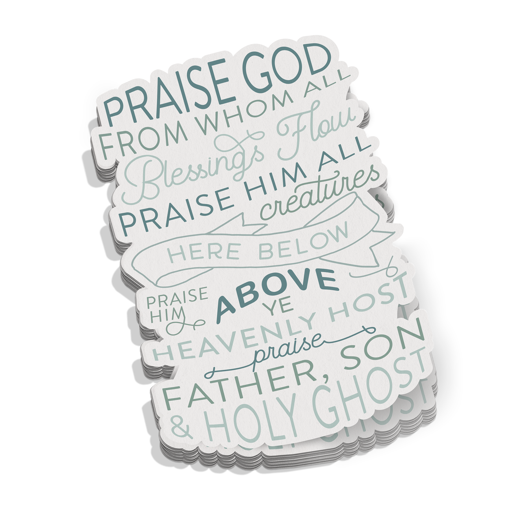 Doxology Sticker