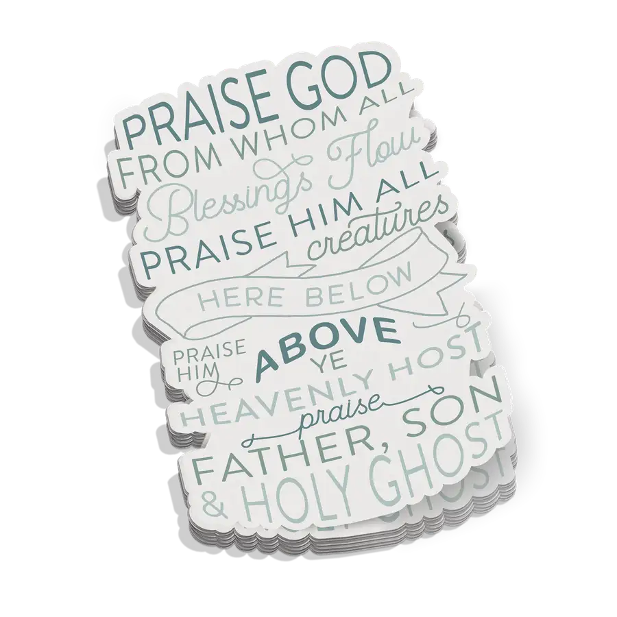 Doxology Sticker