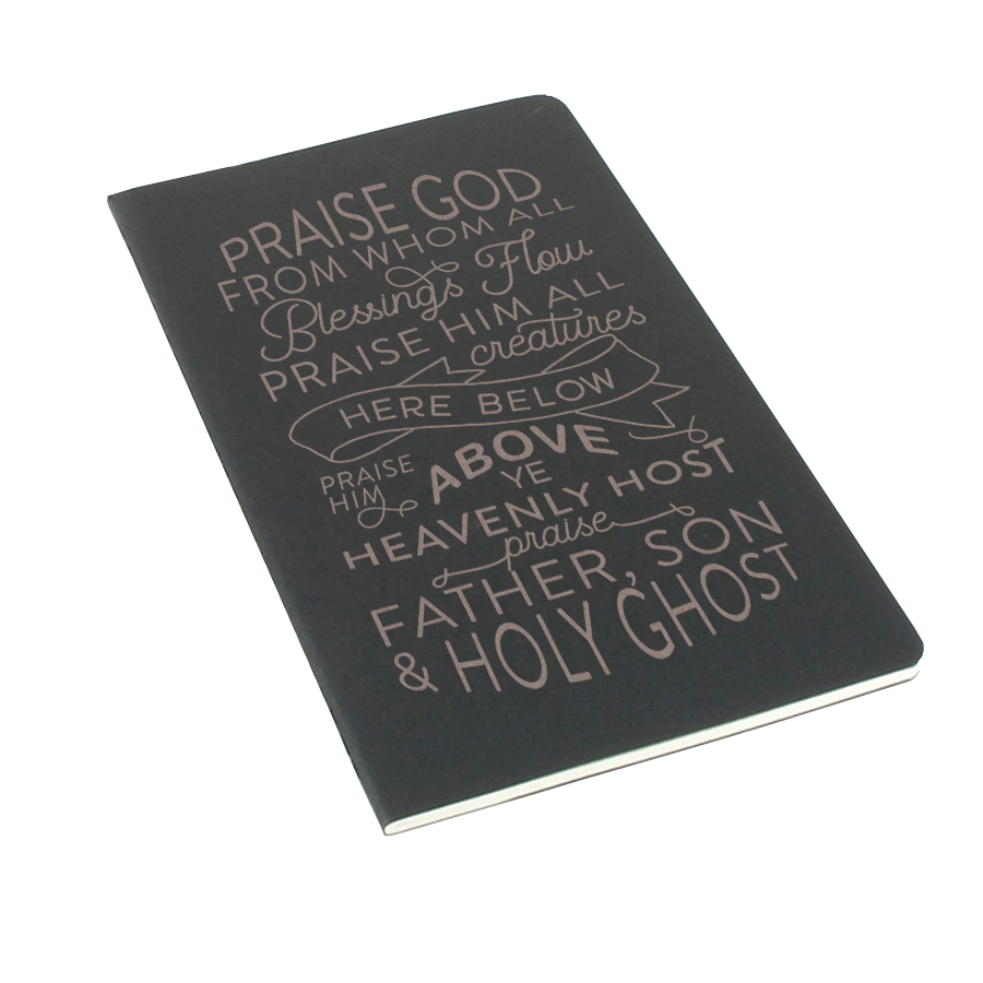 Doxology Laser Etched Moleskine Journal