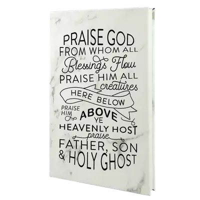 Doxology Leatherette Hardcover Journal