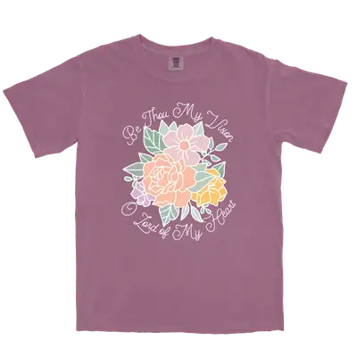 Be Thou My Vision Comfort Colors Heavyweight Tee