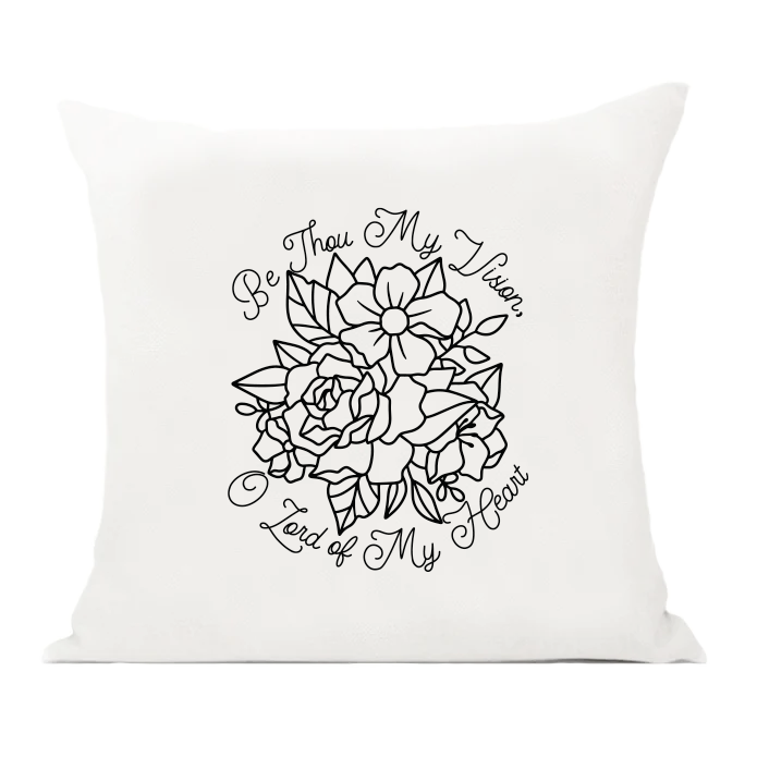 Be Thou My Vision Pillow Cover