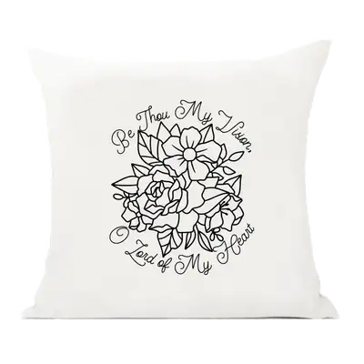 Be Thou My Vision Pillow Cover