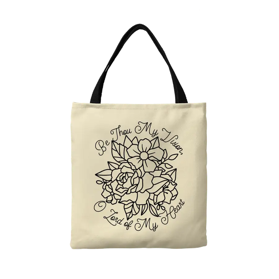 Be Thou My Vision Canvas Tote