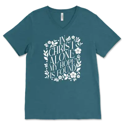 My Hope is Found V&dash;Neck Tee
