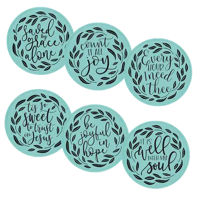 Hymns Coaster Set of 6