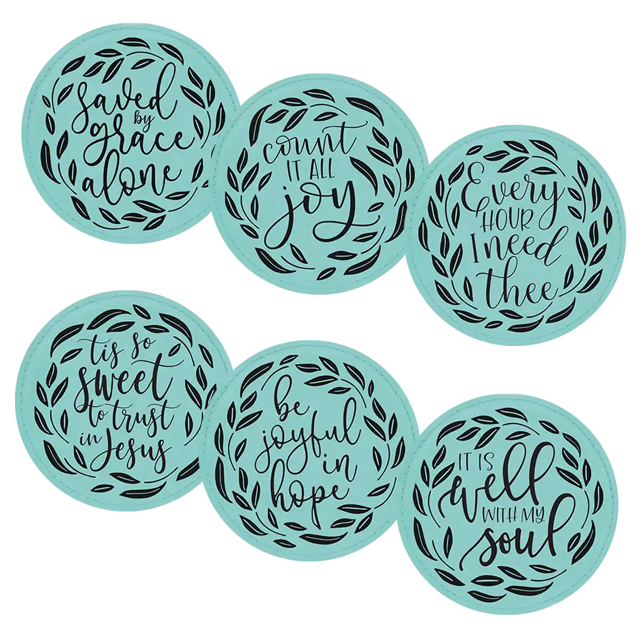 Hymns Coaster Set of 6
