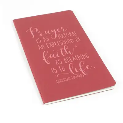 Prayer is as Natural Laser Etched Moleskine Journal