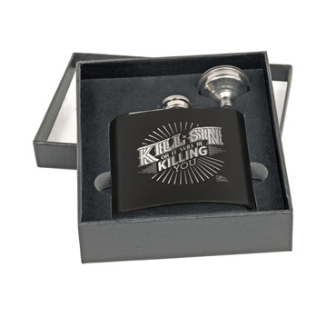 Kill Sin Or It Will Be Killing You Flask Set