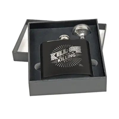 Kill Sin Or It Will Be Killing You Flask Set