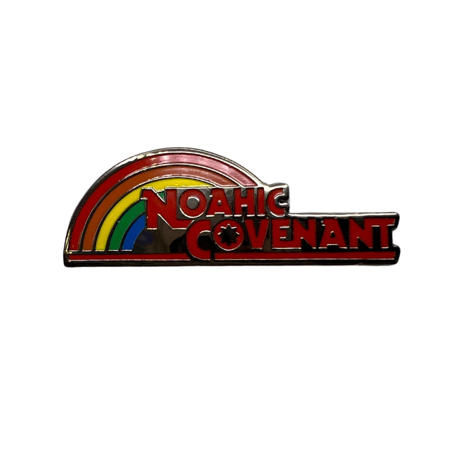 Noahic Covenant Enamel Lapel Pin
