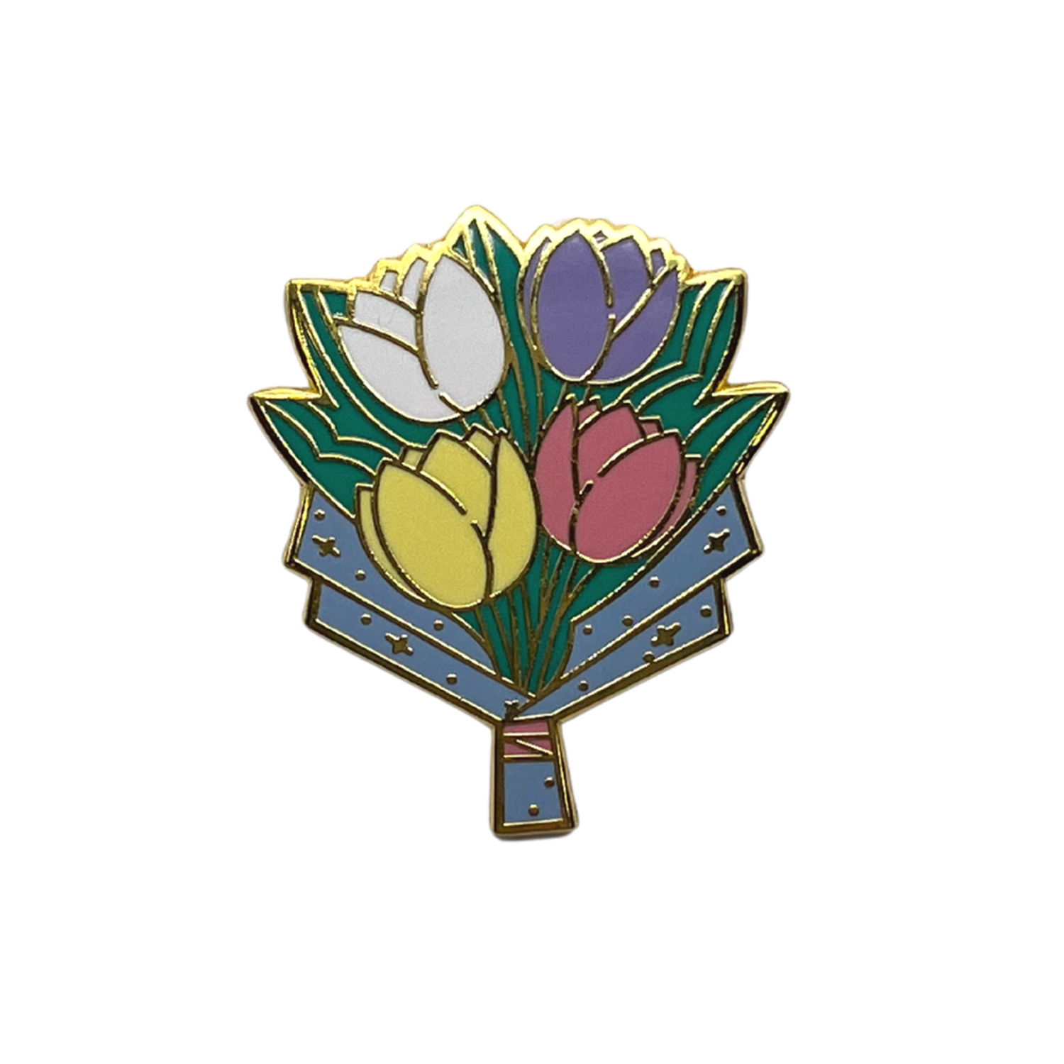 Tulip Enamel Lapel Pin