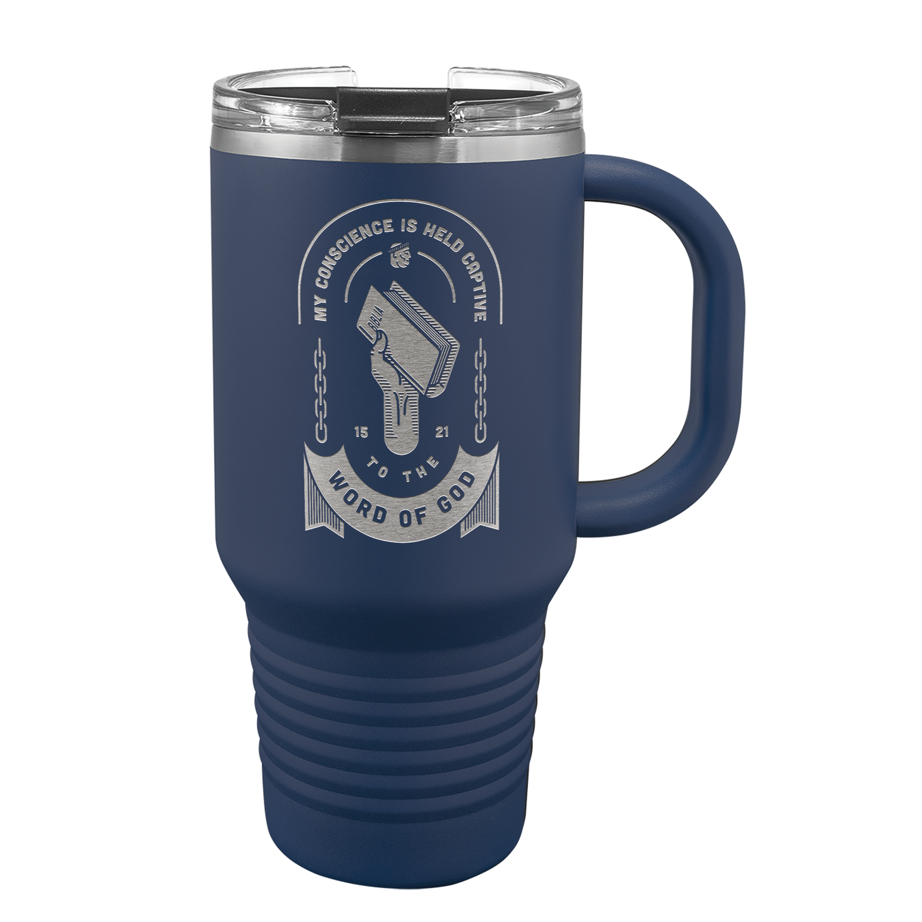 Held Captive to the Word of God 32 oz Insulated Travel Tumbler